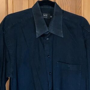 Ike Behar Black Casual Shirt 16